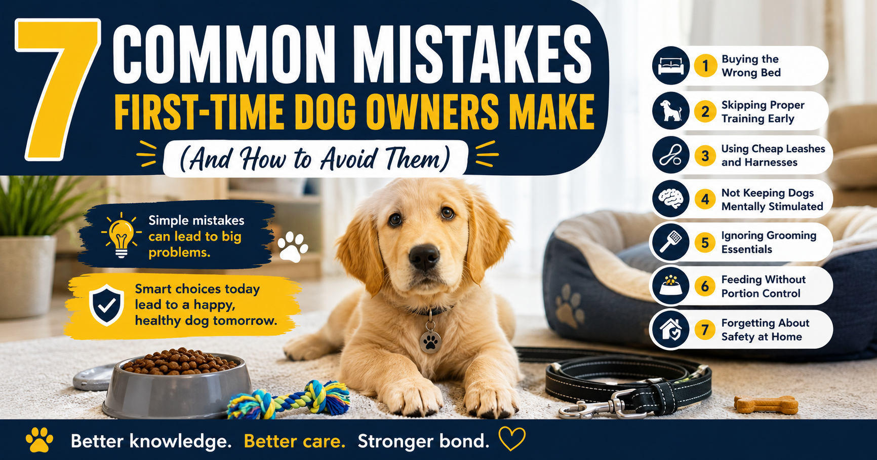7 common mistakes first time dog owners make (and how to avoid them)