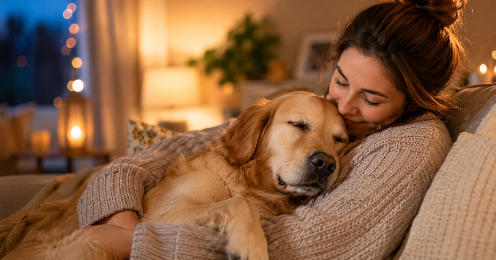 signs your dog thinks you’re their safe place